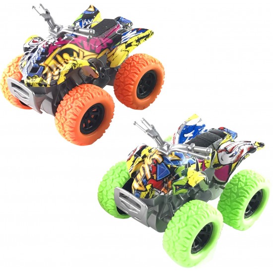 Powered Monster Rock Toy Bike With Rubber Tires